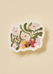 Cornucopia Bouquet Transparent Clear Sticker