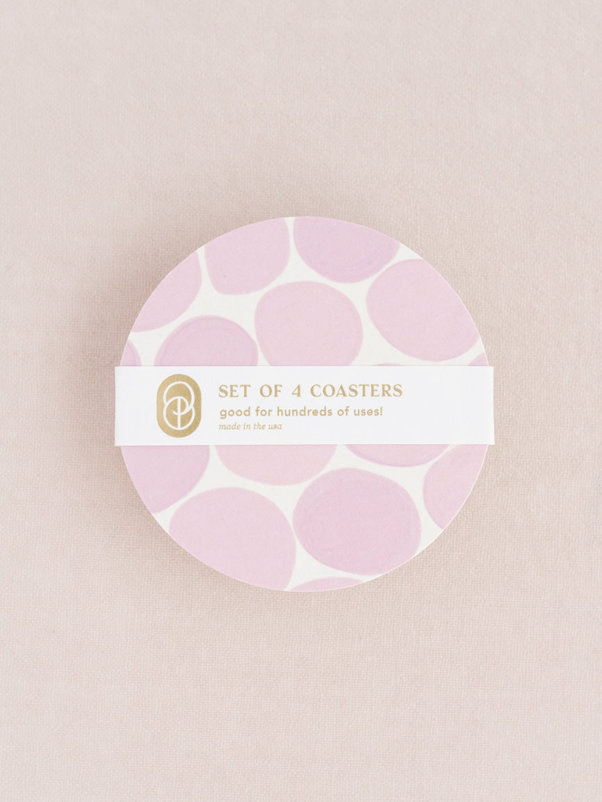 Abstract Grapes Coaster - Set of Four