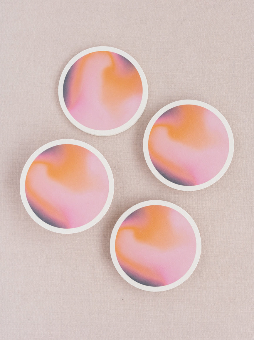 Planetary Gradient Coasters - Set of Four