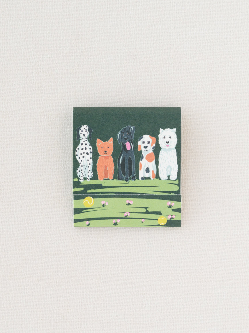 Puppy Pals Printed 10 Stem Matchbook