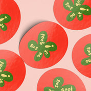 Je Ne Sais Quoi Tomato Sticker