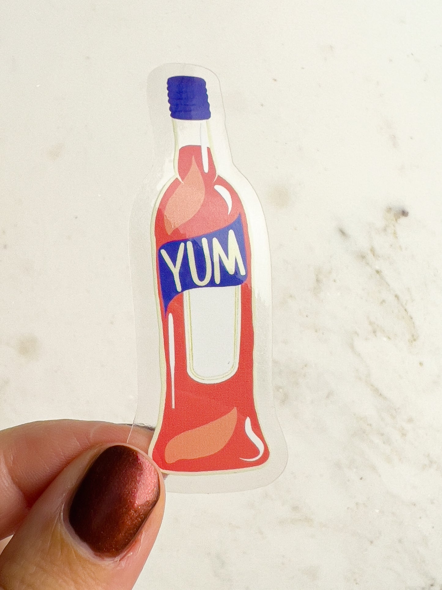 Yum Aperol Transparent Sticker