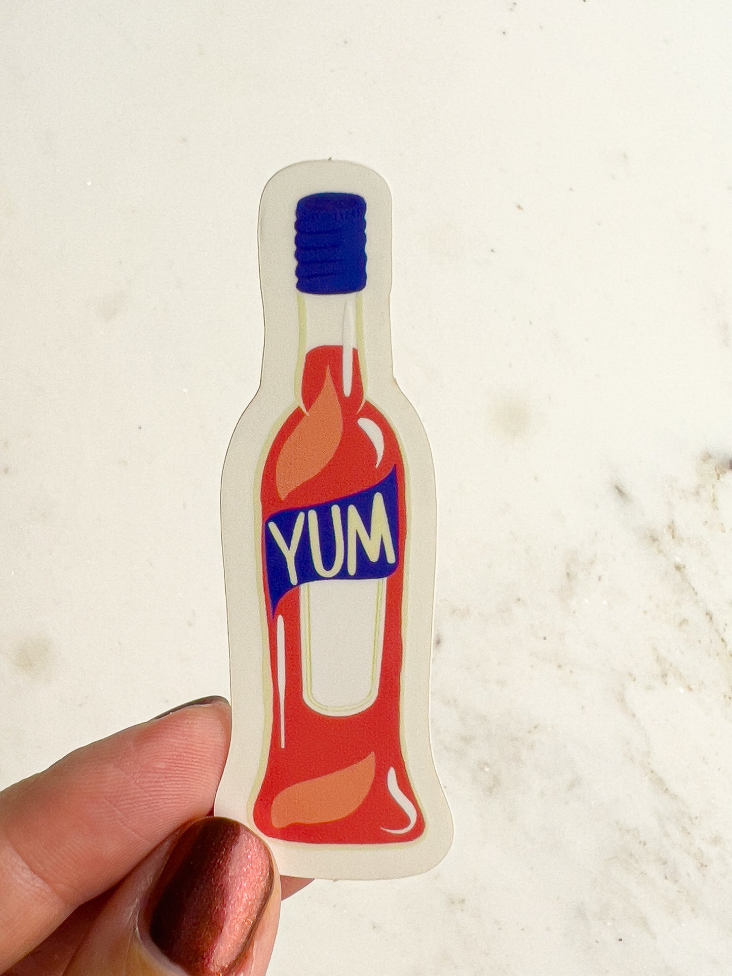 Yum Aperol Transparent Sticker