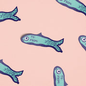 Sardine Matte Gift Label Sticker