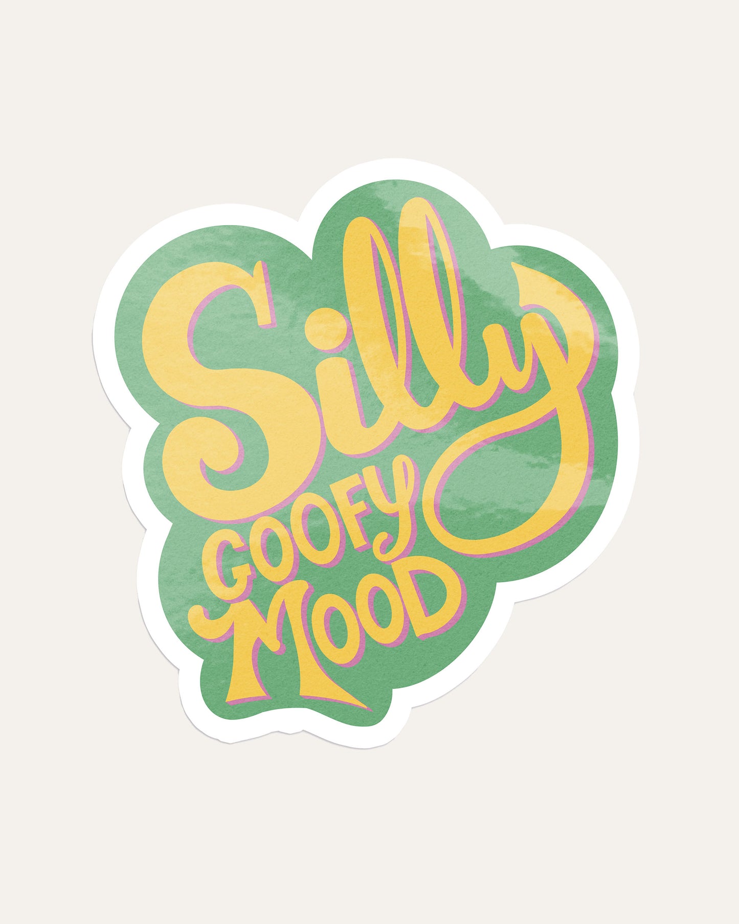 Silly Goofy Mood Sticker