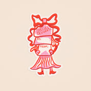 Special Delivery Matte Gift Label Sticker