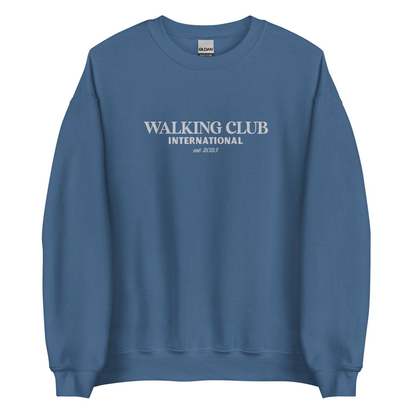 Embroidered Walking Club International Sweatshirt