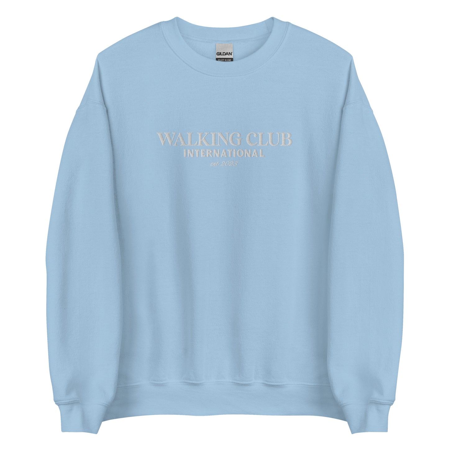 Embroidered Walking Club International Sweatshirt