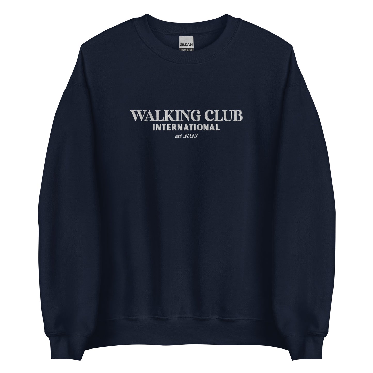 Embroidered Walking Club International Sweatshirt