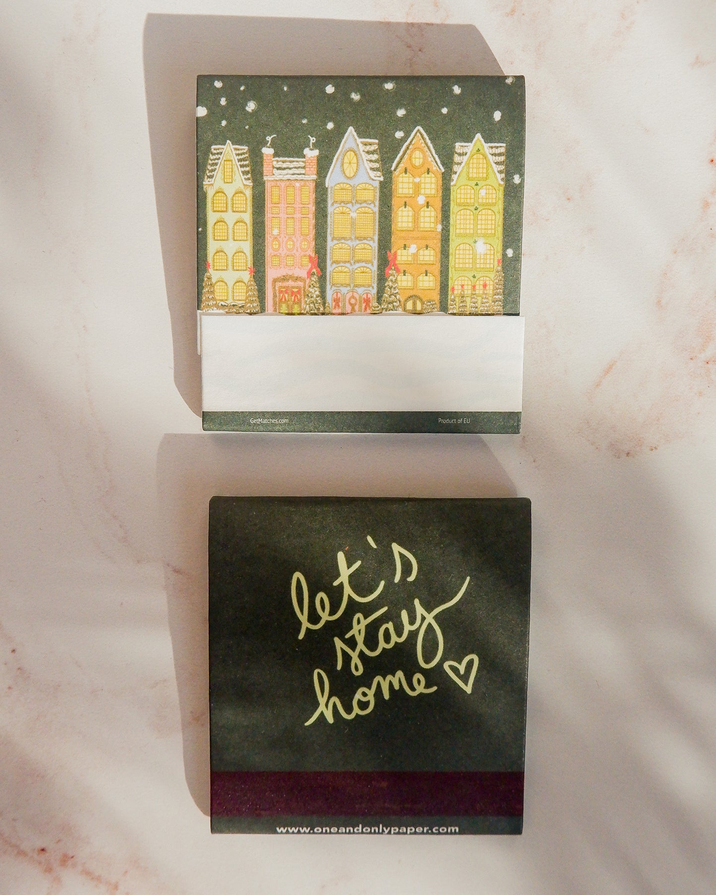 Winter Village Matchbooks