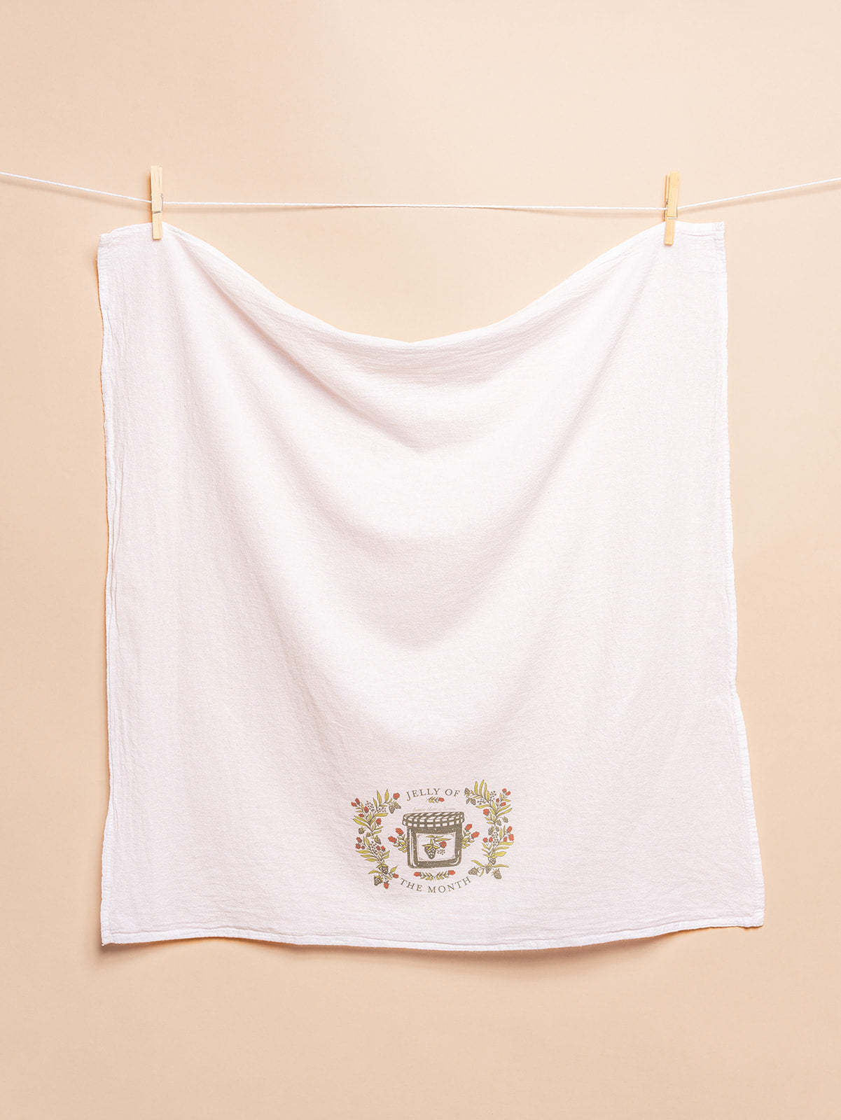 Jelly of the Month Holiday Tea Towel