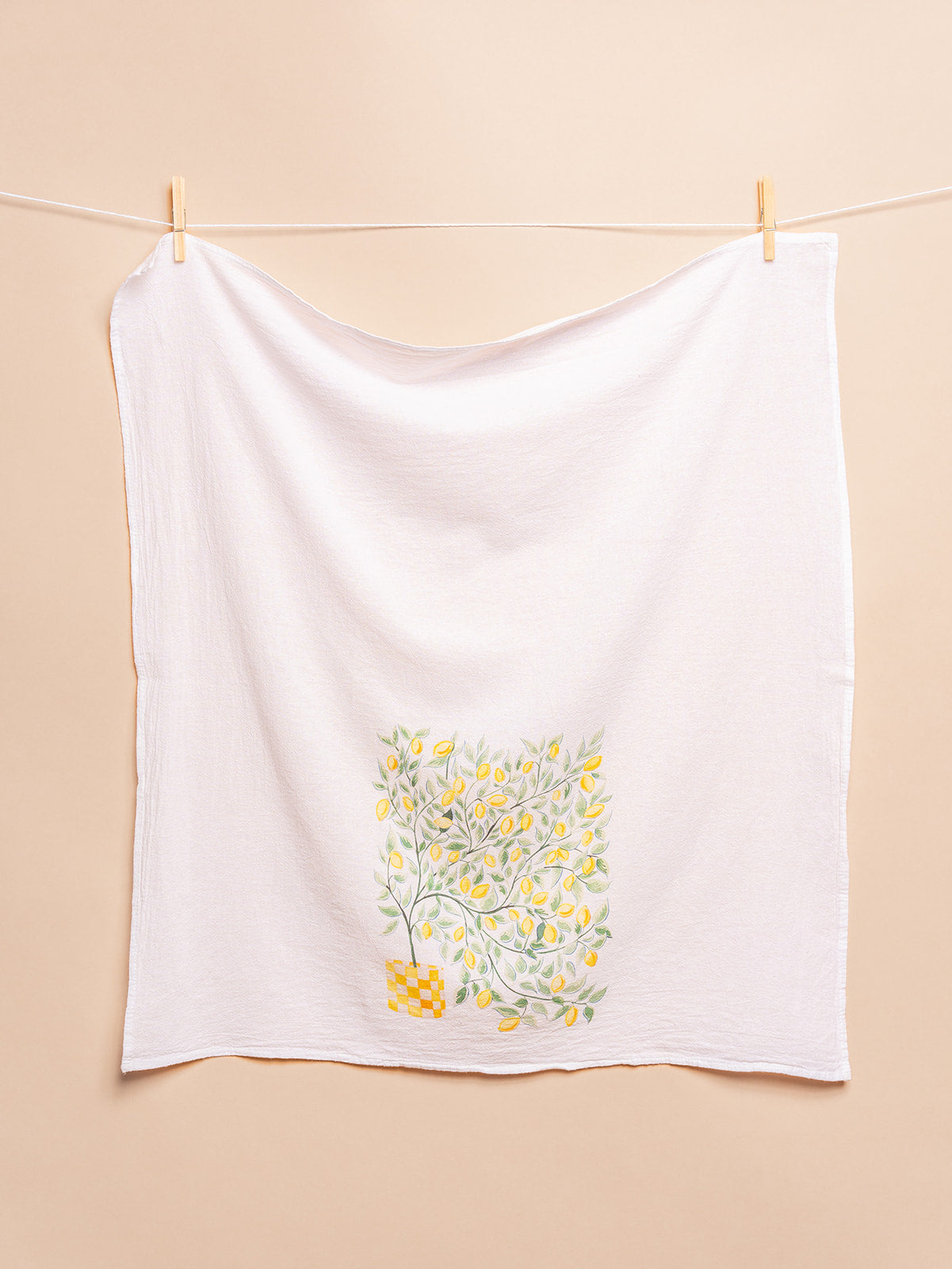 Lemon Tree Tea Towel