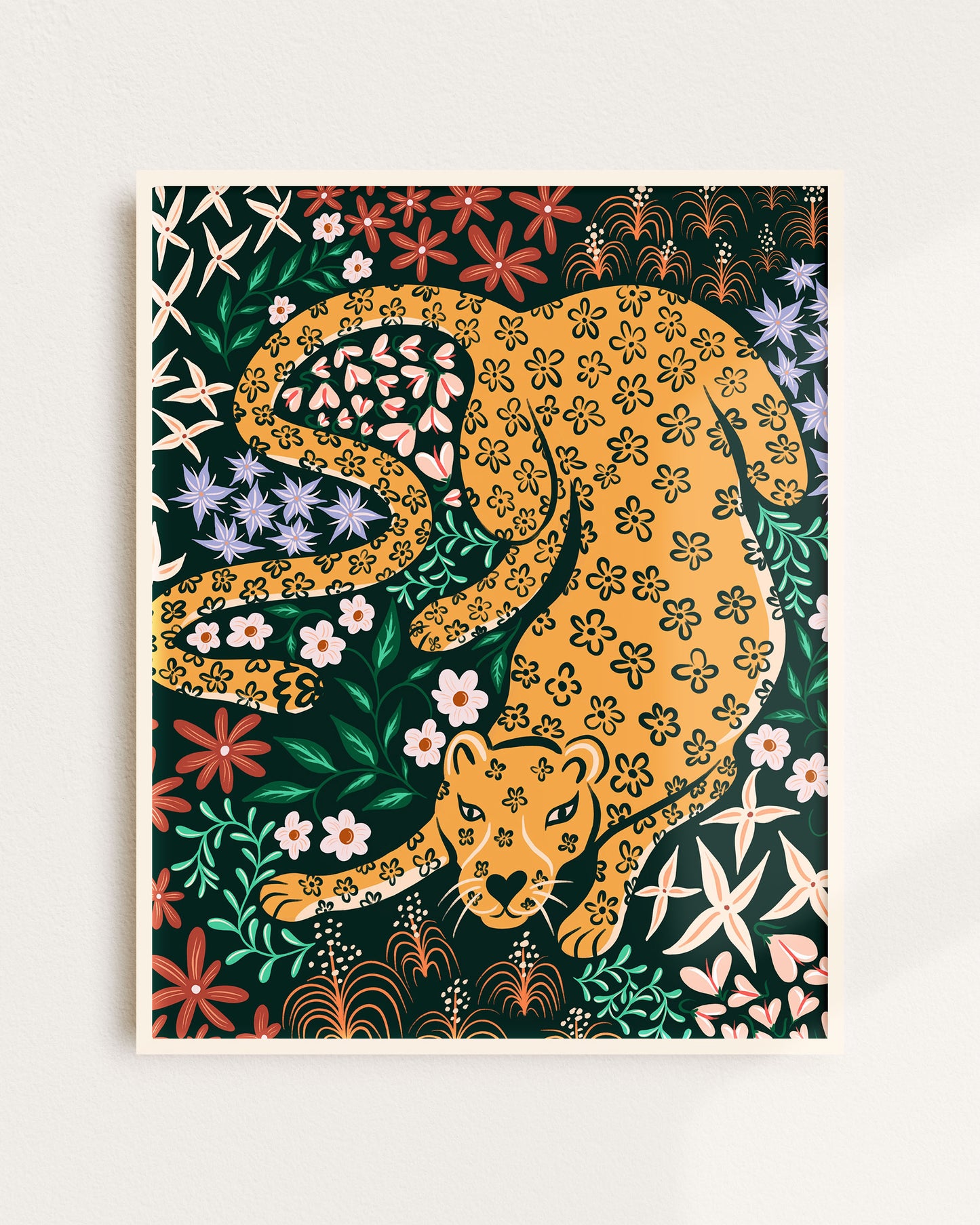 Daisy Jaguar Giclee Print