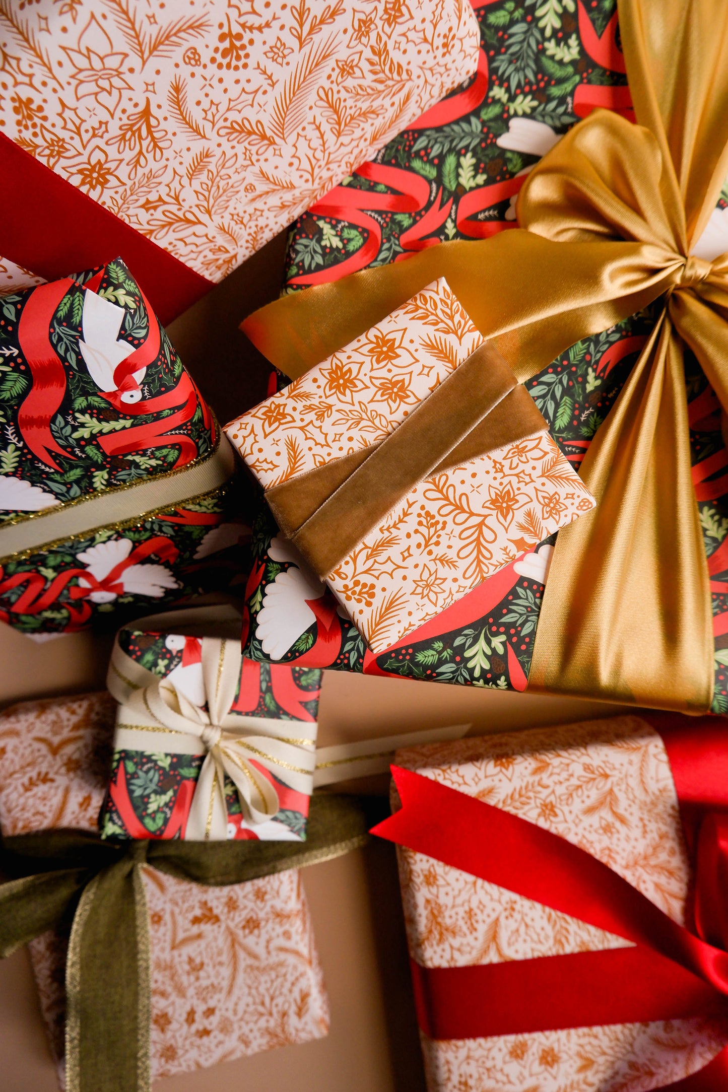 Graceful Doves Double Sided Gift Wrap