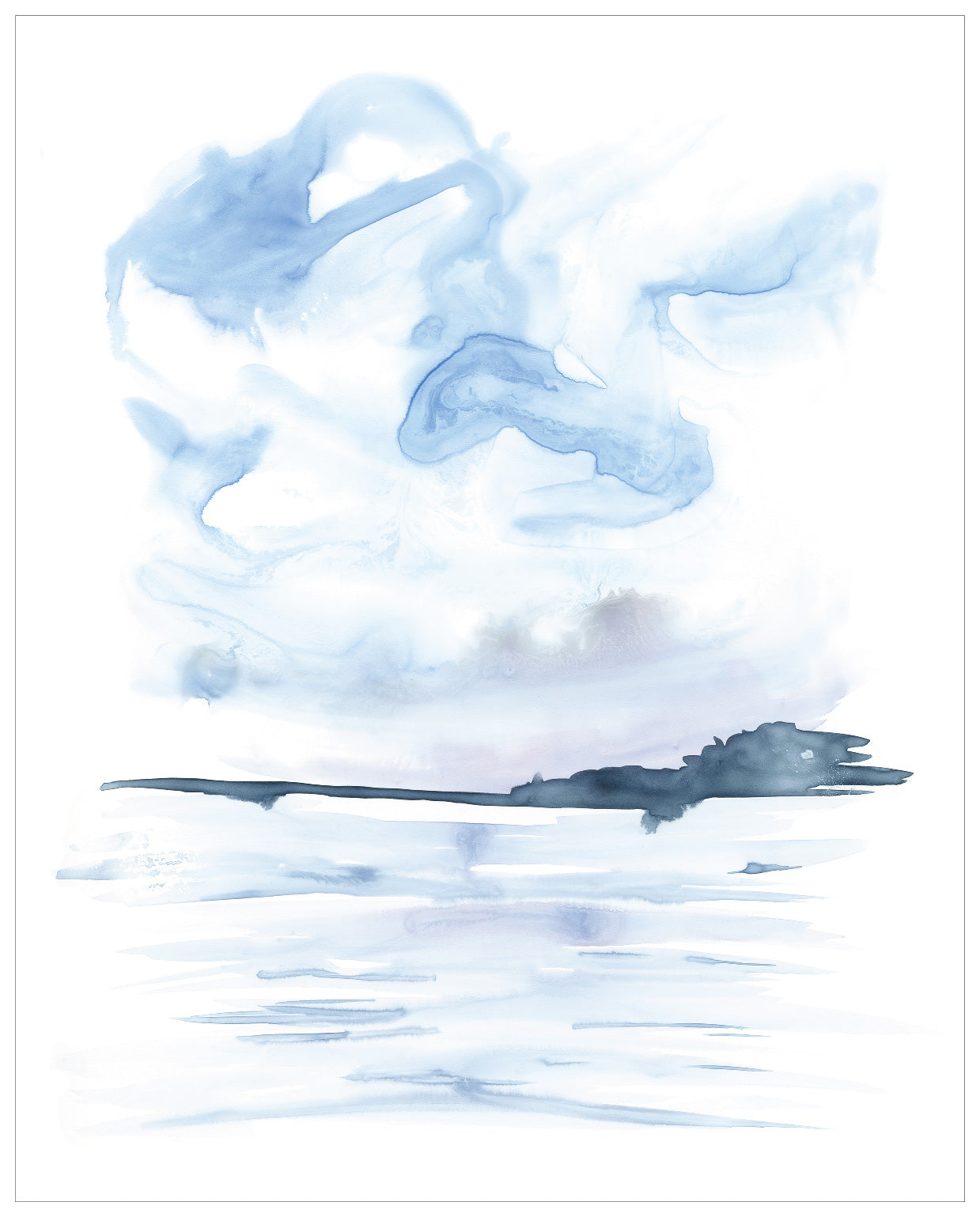 The Lakes Giclee Print