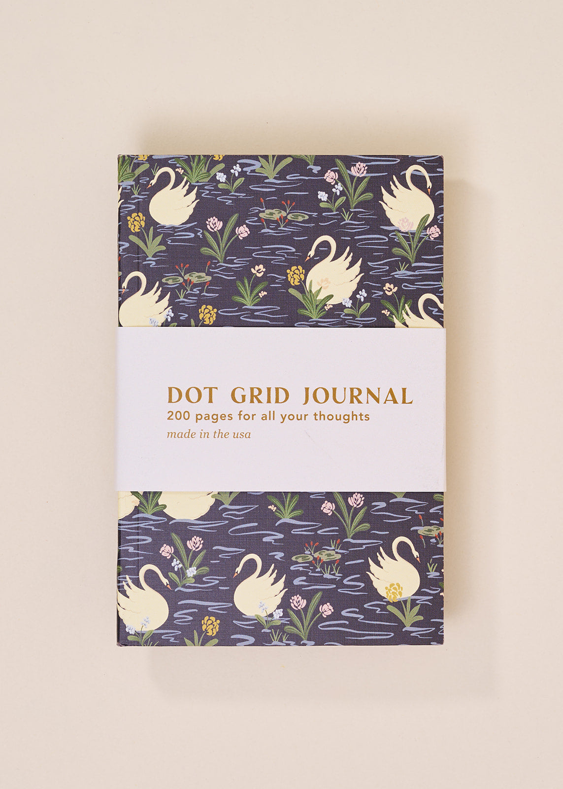 Peaceful Pond Perfect Bound Dot Grid Journal