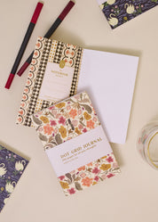 Autumn Floral Perfect Bound Dot Grid Journal
