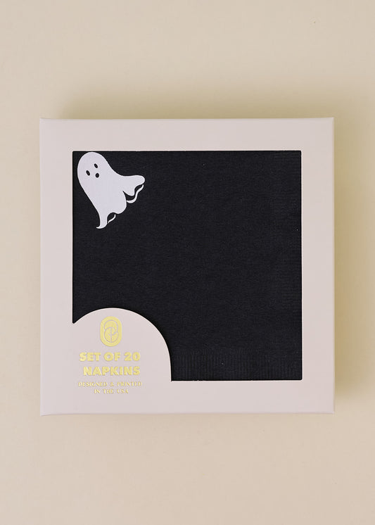 Ghost Beverage Napkin - Set of 20