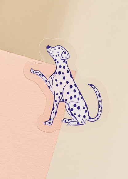 Dalmatian Transparent Sticker