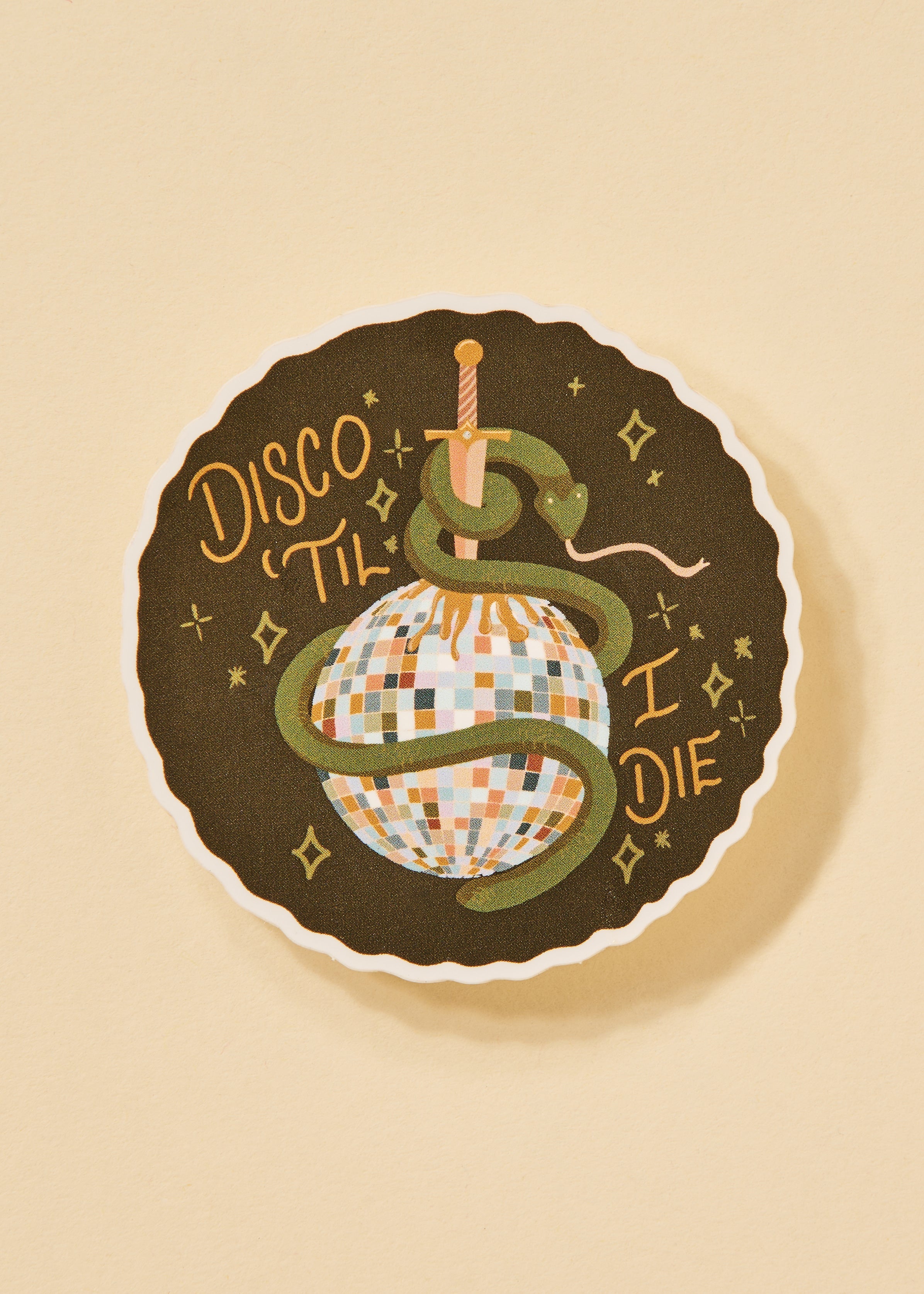 Disco Till I Die Sticker