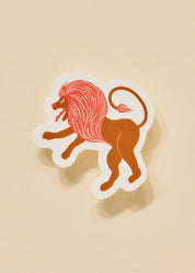 Roaring Lion Sticker