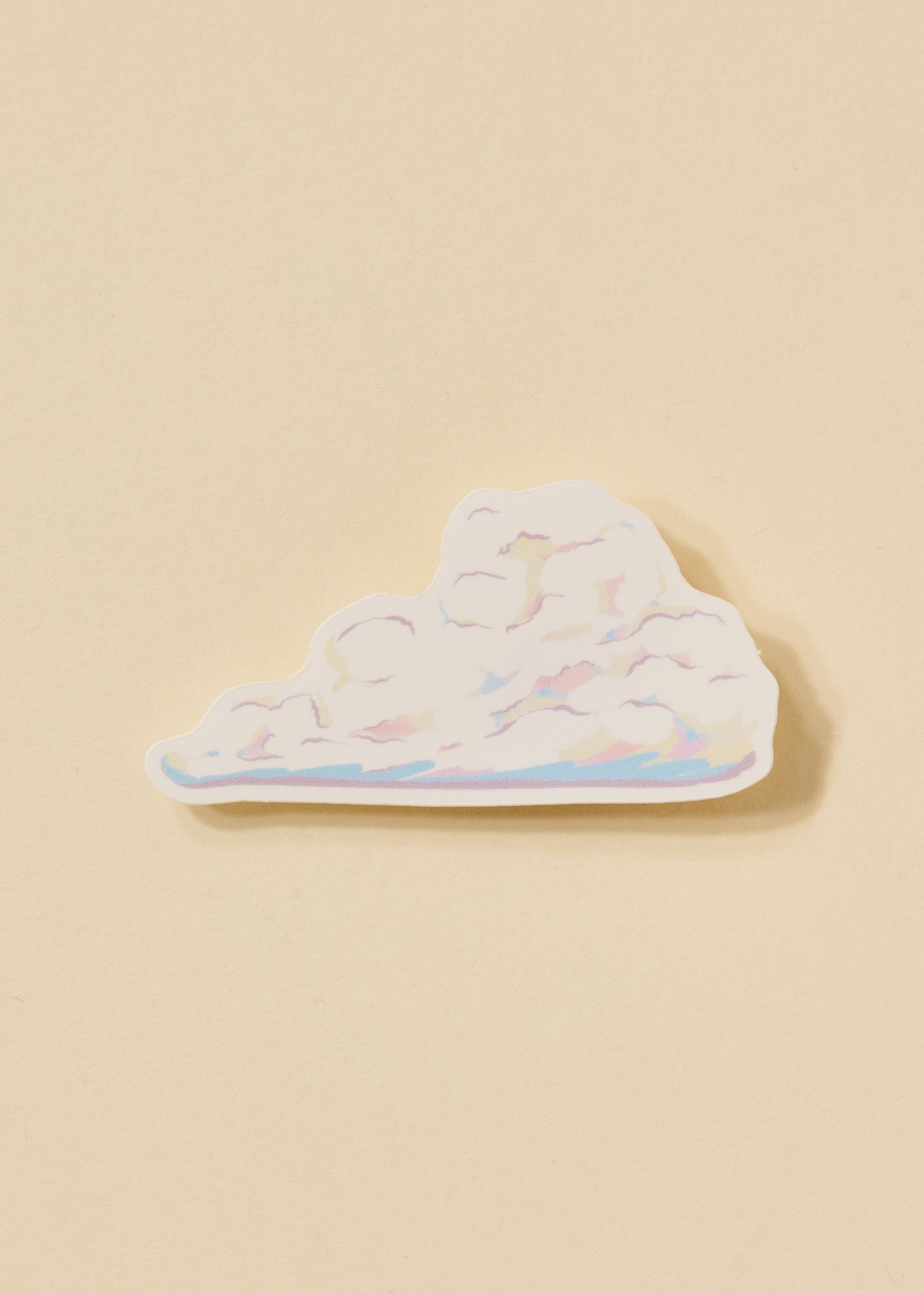 Fluffy Cloud Sticker