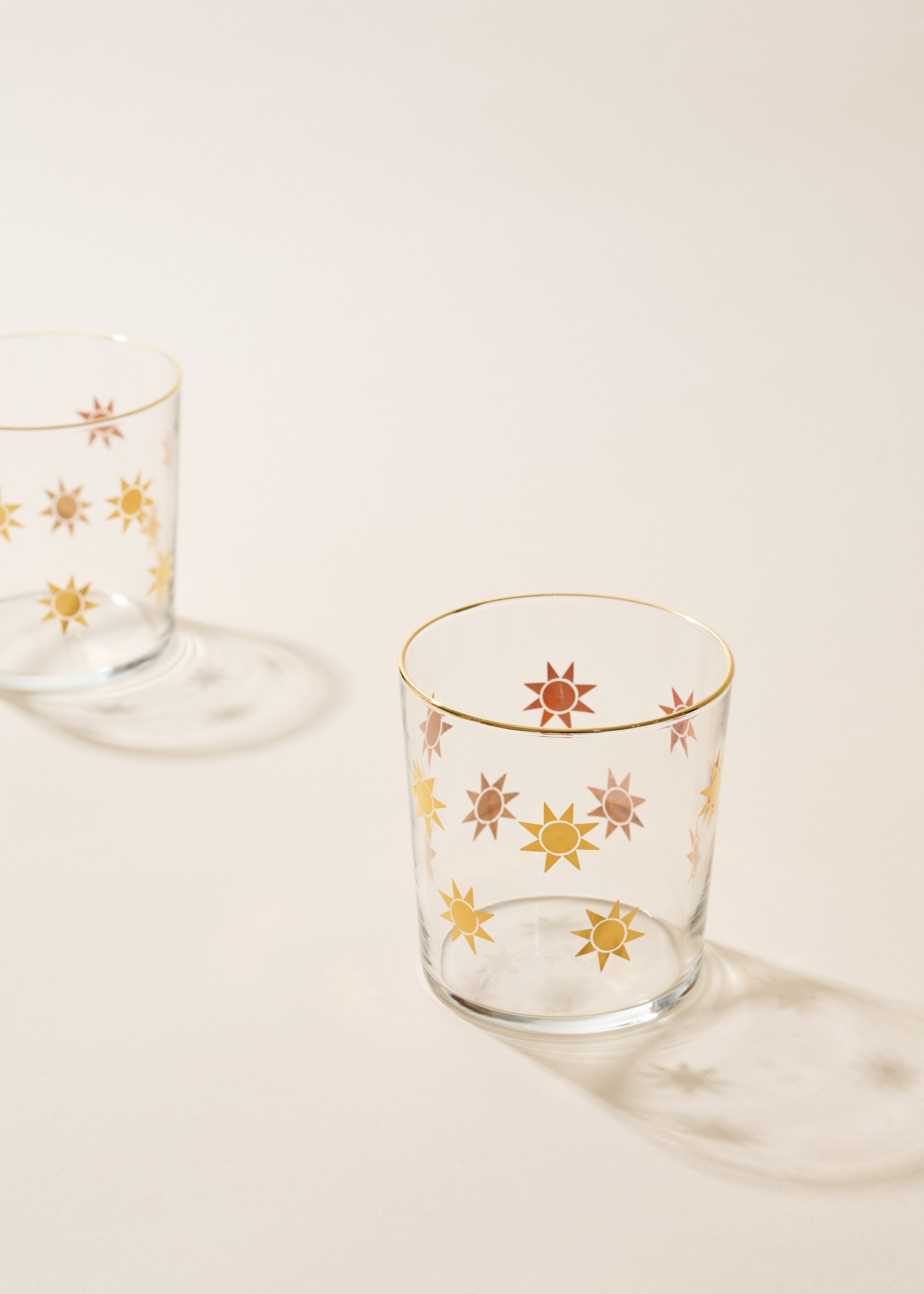 Sunny Days 12.5 Ounce Glass Tumbler