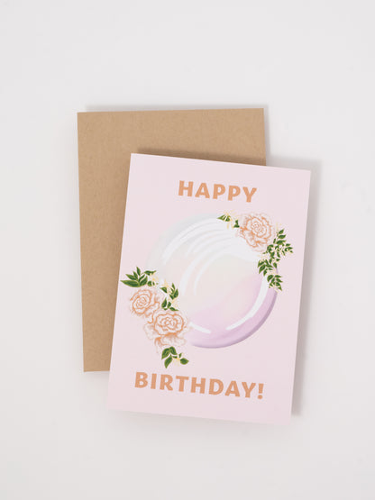 June Birthstone Birthday Card