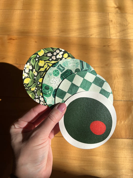 Mystery Coasters! | Set of Four