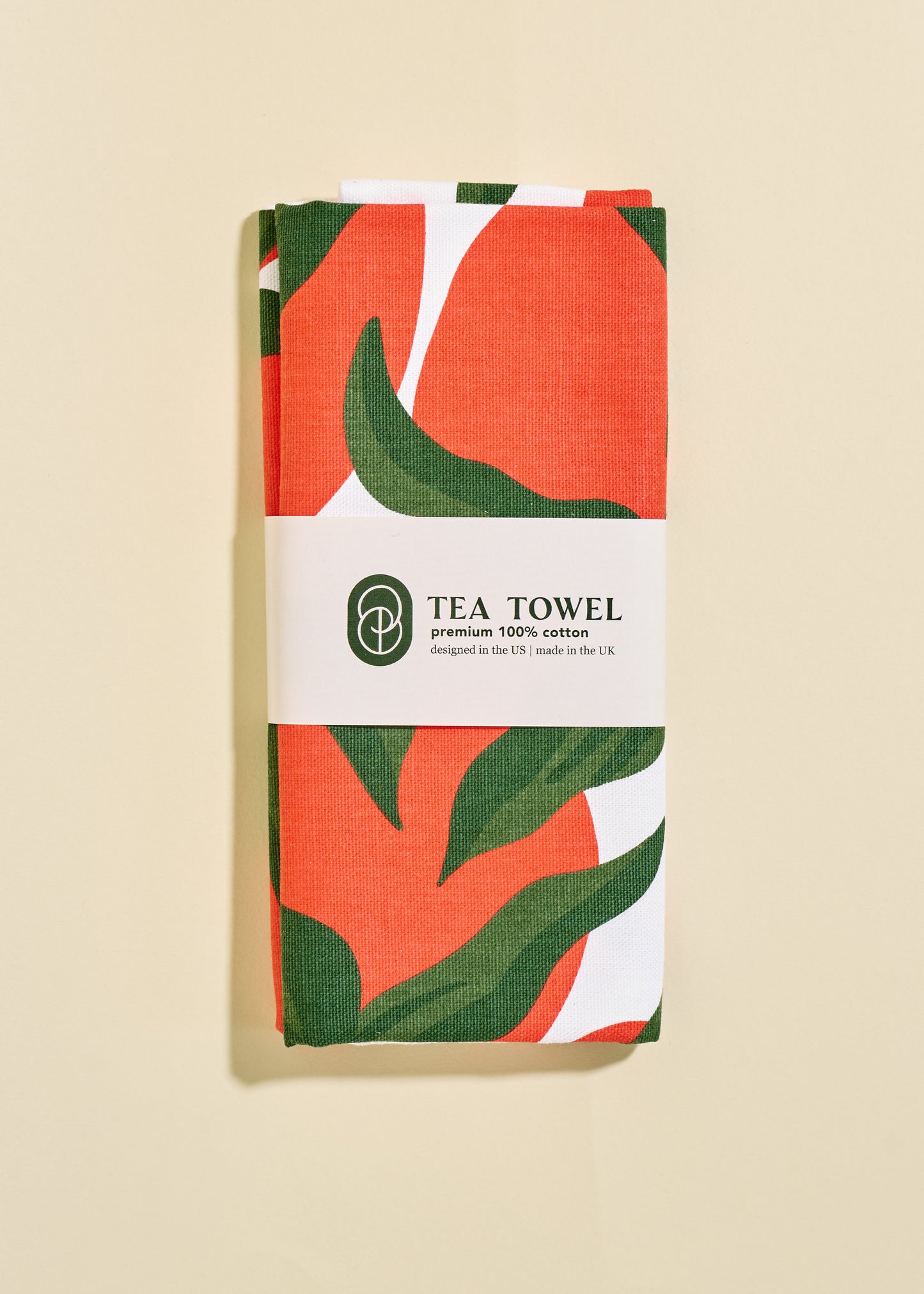 Pomodoro Tomato Red Illustration Tea Towel