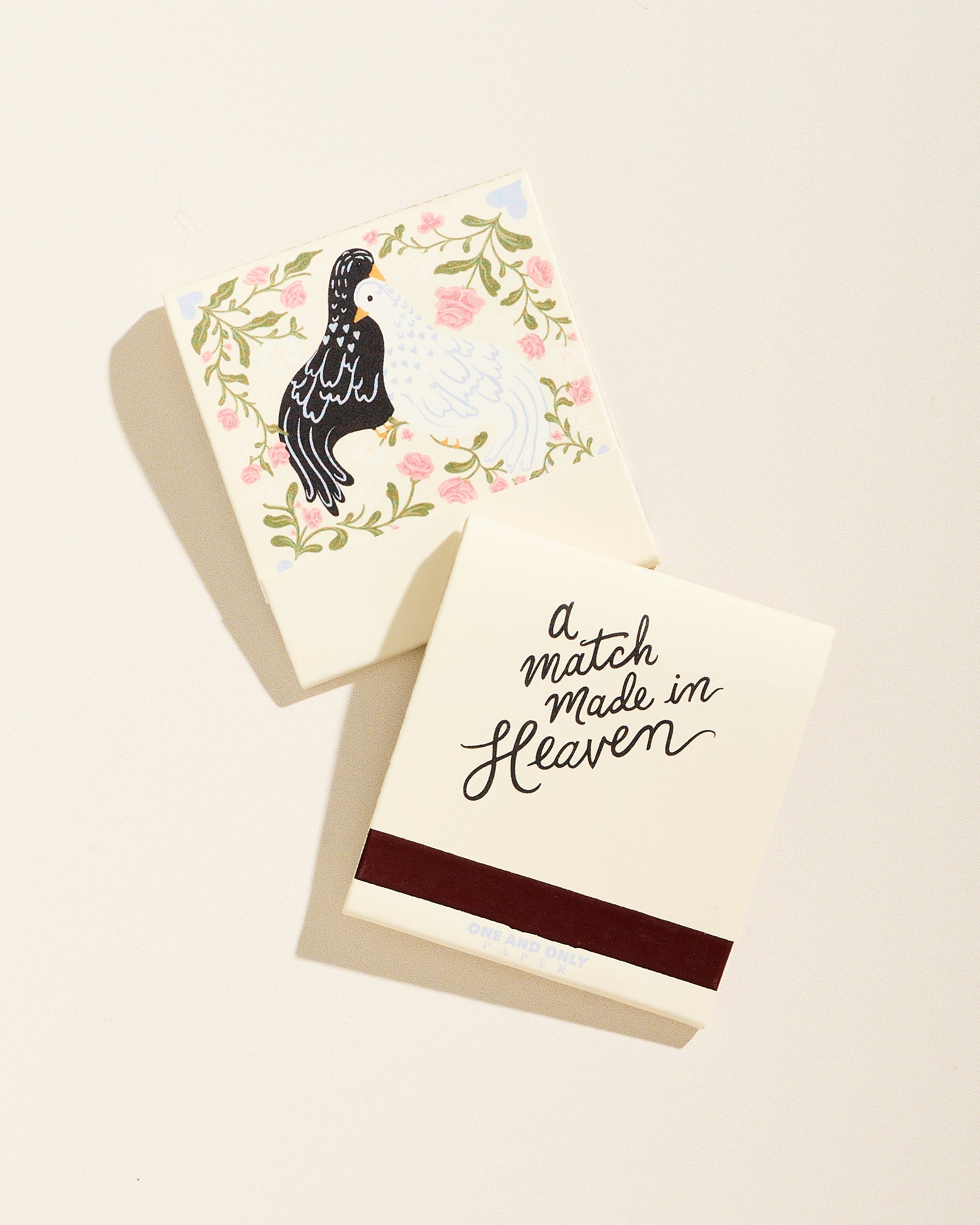 Match Made In Heaven Printed 10 Stem Matchbook
