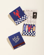 Lobster Printed 10 Stem Matchbook
