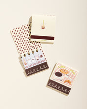 Coffee Printed 10 Stem Matchbook