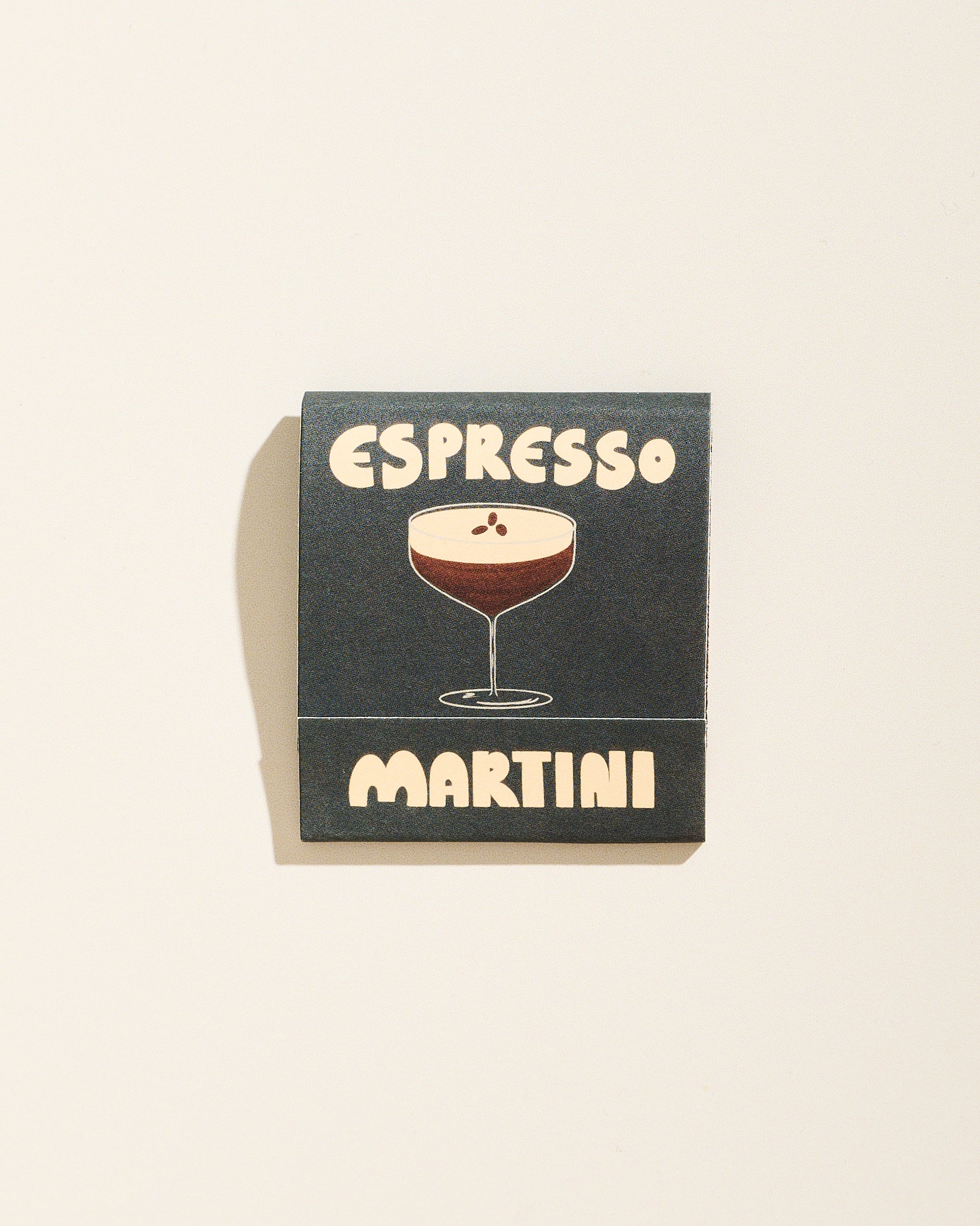 Espresso Martini Printed 10 Stem Matchbook