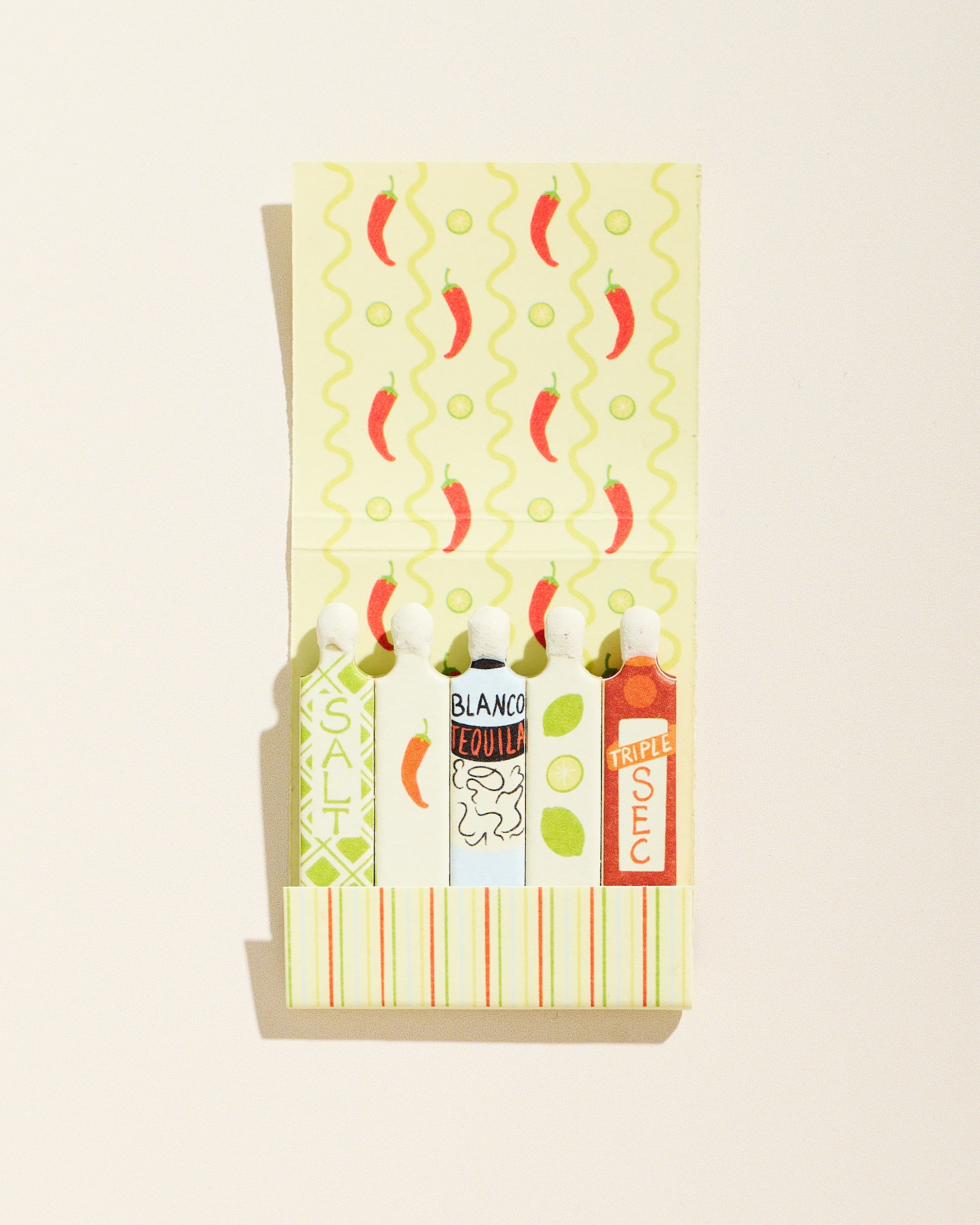 Margarita Printed 10 Stem Matchbook