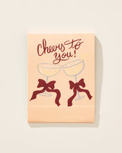 Cheers To You Card Matchbook