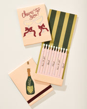 Cheers To You Card Matchbook
