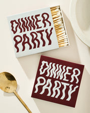 Dinner Party Oversize Matchbox