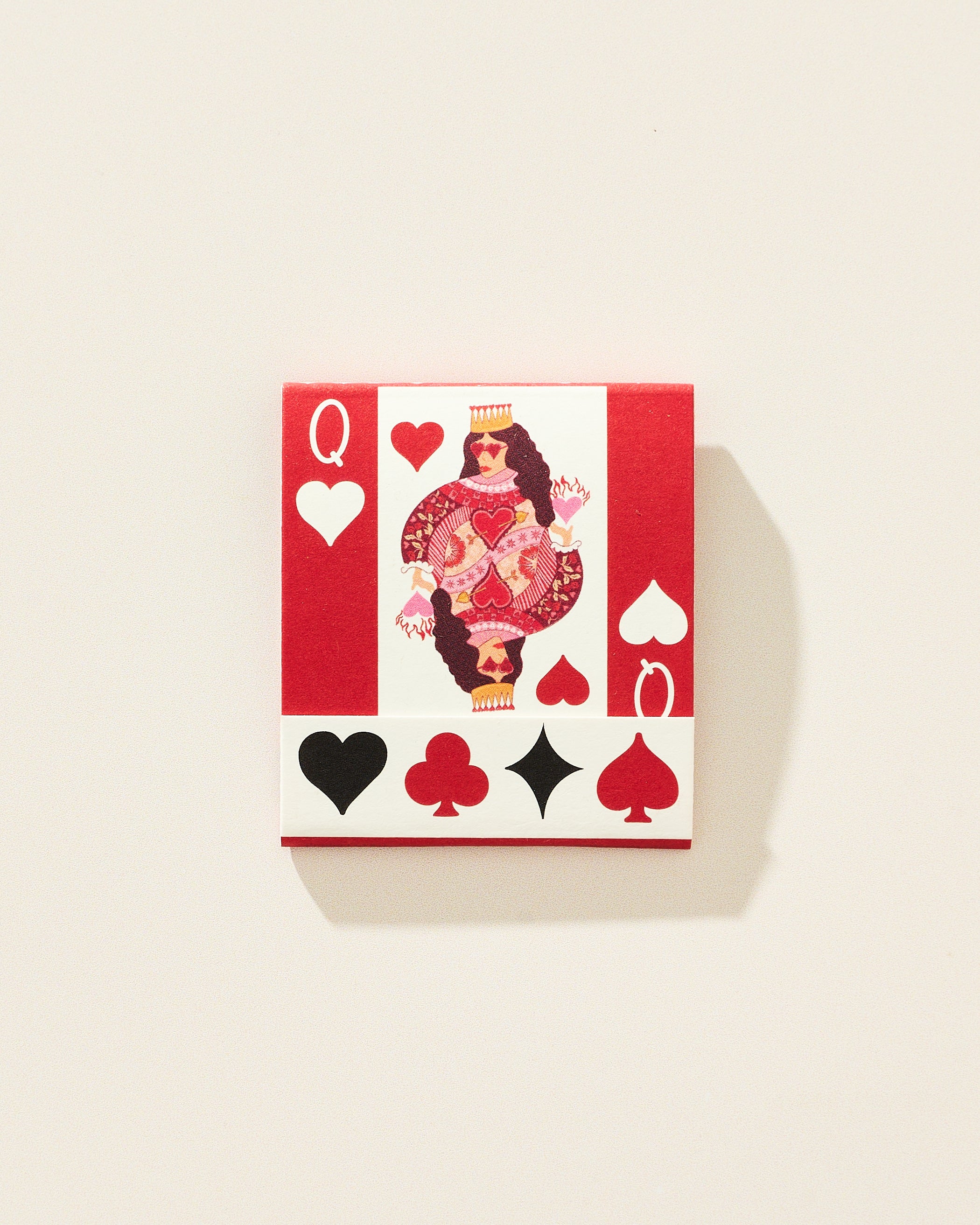 Queen of the Castle Printed Stem Matchbook