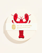 Lobster Coasters - Set of 4