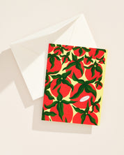 Happy Birthday Tomato A2 Folded Greeting Card