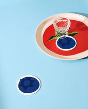Blueberry Coasters - Set of 4