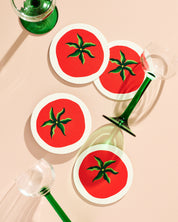 Tomato Coasters | Set of Four