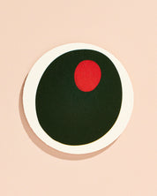 Pimento Olive Coasters | Set of Four