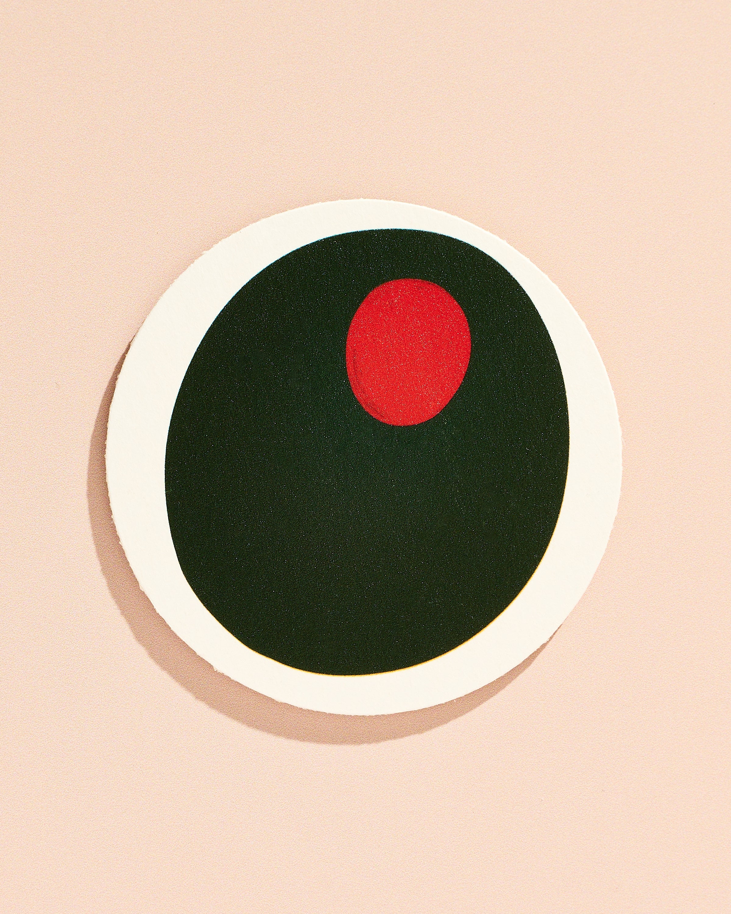 Pimento Olive Coasters | Set of Four