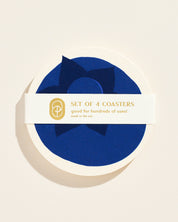 Blueberry Coasters - Set of 4