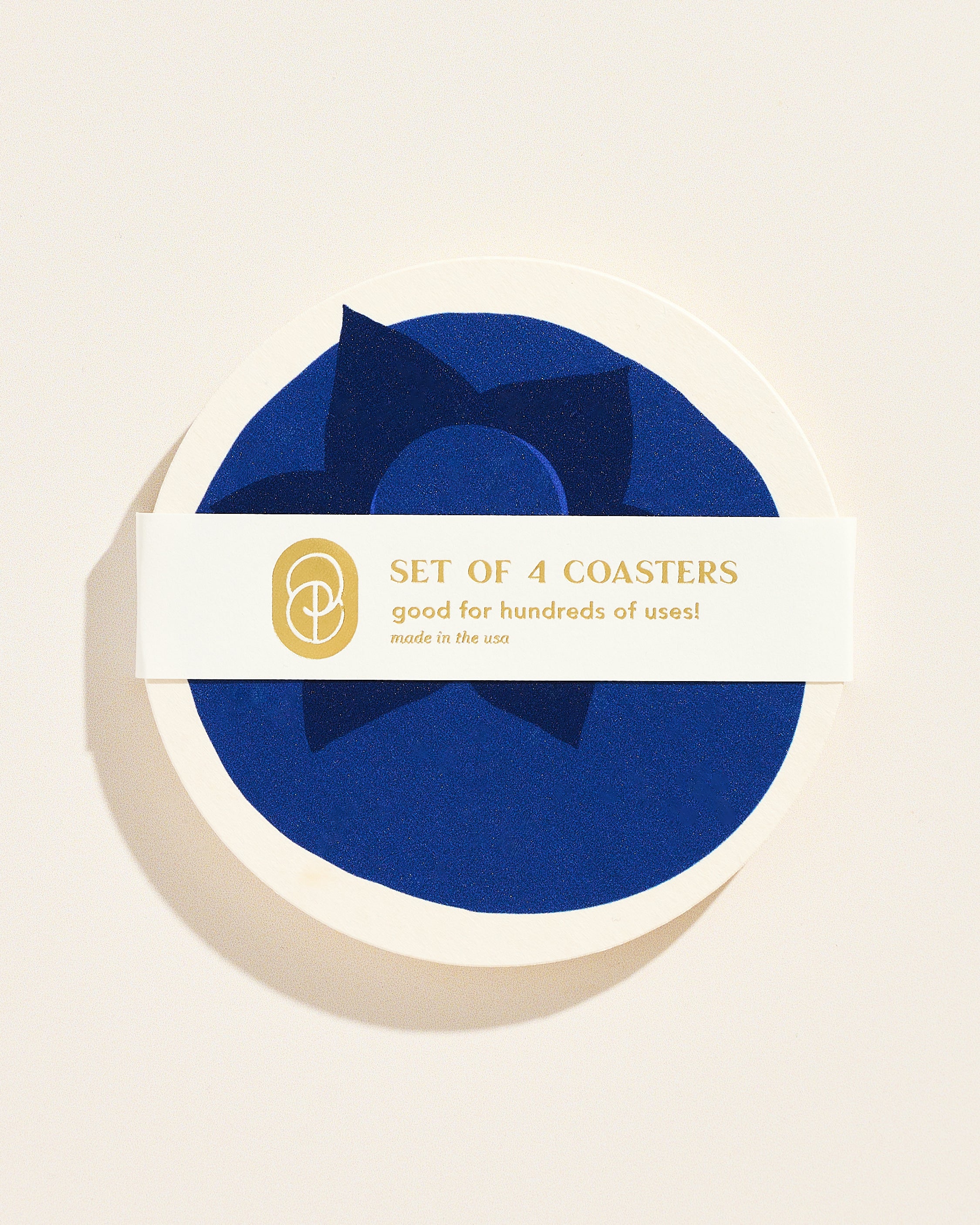Blueberry Coasters - Set of 4