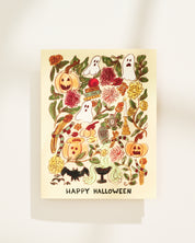 Spooky Friends Halloween Greeting Card