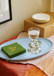 Oak Leaves and Acorn Coasters - Set of 4