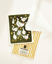 Silly Goose Witches Halloween Greeting Card